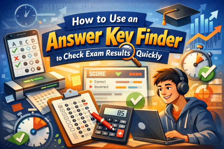 How to Use an Answer Key Finder to Check Exam Results Quickly